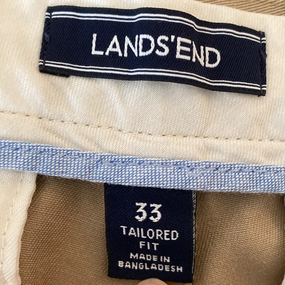 Lands End Khakis for Men. Size 33. See photos for details. - Picture 6 of 9